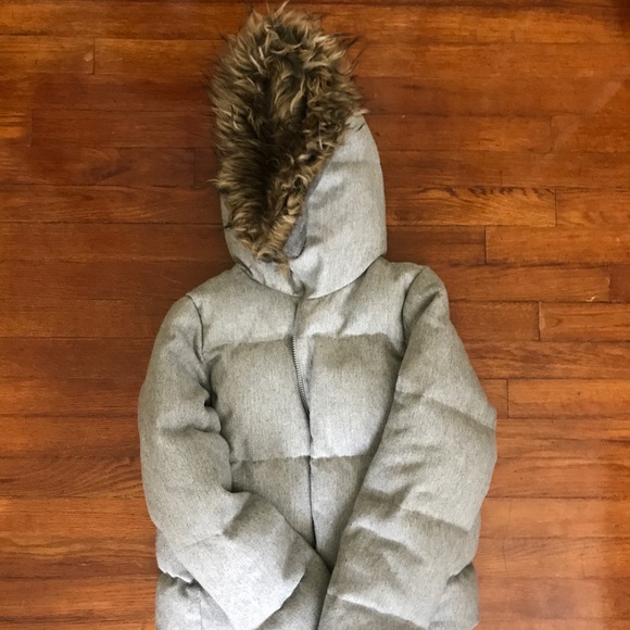 gap fluffy jacket
